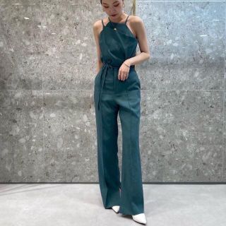 ルシェルブルー(LE CIEL BLEU)のみょん様専用　Asymmetric Cami Top & pants グリーン(その他)