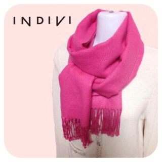 インディヴィ(INDIVI)のINDIVI❁ストール(ストール/パシュミナ)