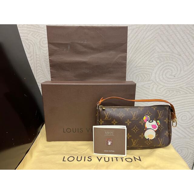 LOUIS VUITTON(ルイヴィトン)の★ルイヴィトン★M51981★モノグラム★ポシェット・アクセソワール★パンダ村上 レディースのファッション小物(ポーチ)の商品写真