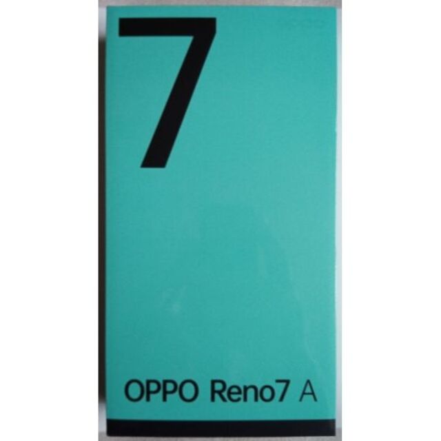 新品！未使用！！OPPO Reno7 A