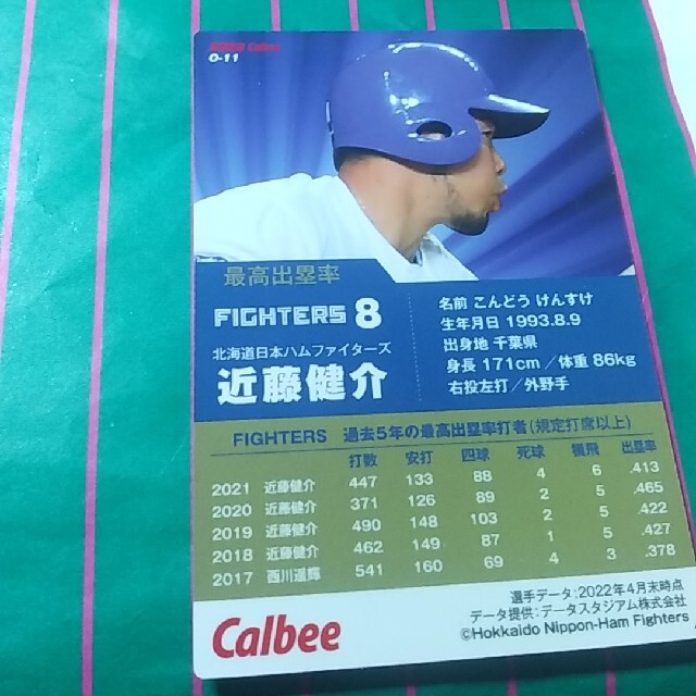 カルビー(カルビー)のプロ野球チップス第２弾 エンタメ/ホビーのタレントグッズ(スポーツ選手)の商品写真