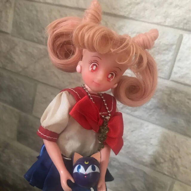 当時品 セーラームーン ちびうさ 人形 リカちゃん ドール バンダイ