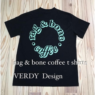 ラグアンドボーン(Rag & Bone)の【LAST SALE新品ラグアンドボーンコーヒー×VERDY  t shirts(Tシャツ/カットソー(半袖/袖なし))
