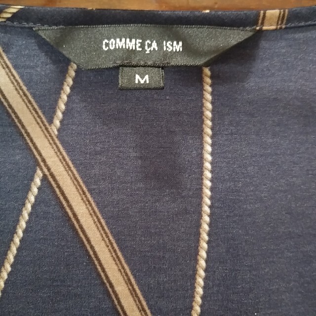 COMME CA ISM(コムサイズム)のコムサイズム　ワンピース　Navy レディースのワンピース(ひざ丈ワンピース)の商品写真