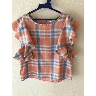 レトロガール(RETRO GIRL)の美品♪キュートなバタフライスリーブブラウス【レトロガール】(シャツ/ブラウス(半袖/袖なし))