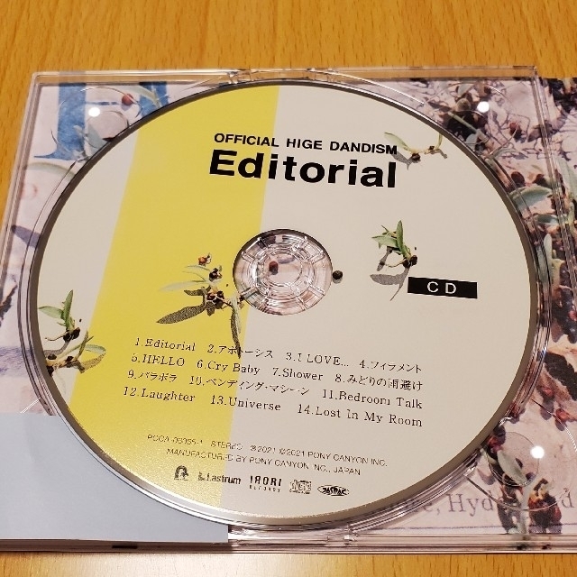 Official髭男dism Editorial  CD+Blu-ray