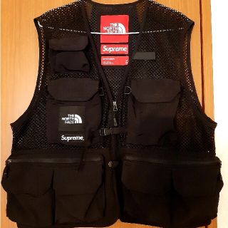 天然石ターコイズ supreme north face カーゴ フィッシング ベスト