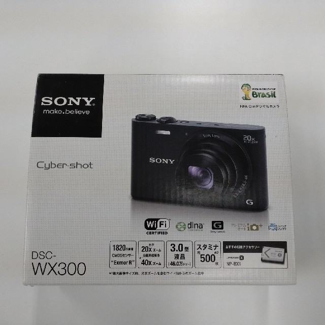 SONY Cyber−Shot DSC-WX300 スマホ/家電/カメラのカメラ(コンパクトデジタルカメラ)の商品写真