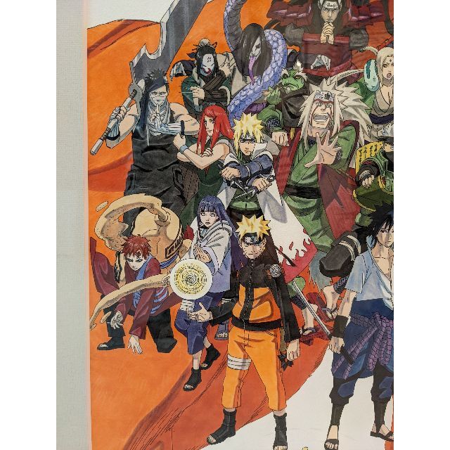 NARUTO ナルト　NARUTO展　ポスター　原画