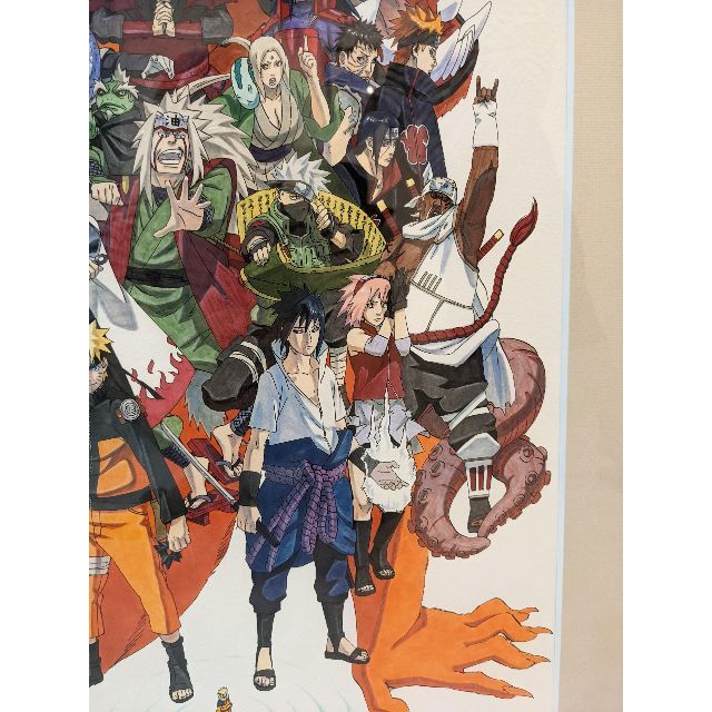 NARUTO ナルト　NARUTO展　ポスター　原画