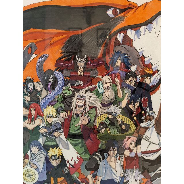 NARUTO ナルト　NARUTO展　ポスター　原画