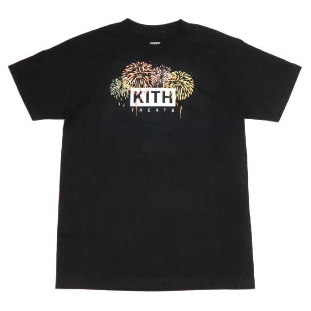 KITH Treats Tokyo The Hanabi Tee 黒 Lサイズ