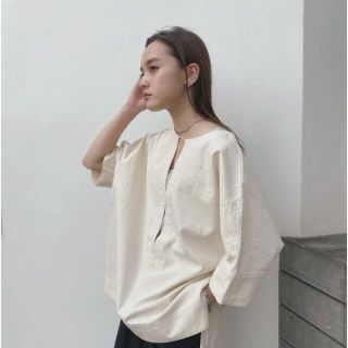 トゥデイフル(TODAYFUL)のCotton Pique Blouse(シャツ/ブラウス(半袖/袖なし))