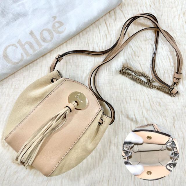 極美品　クロエ Chloe 希少 2way ポーチ ポシェット ショルダー