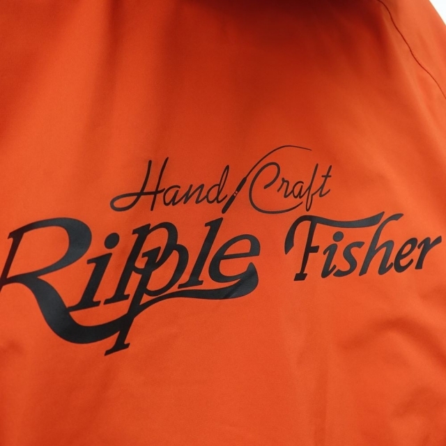 ◆◆ripple fisher オンヨネ　フィッシングウエア　Mサイズ　 オレンジ　ヨゴレあり スポーツ/アウトドアのフィッシング(ウエア)の商品写真