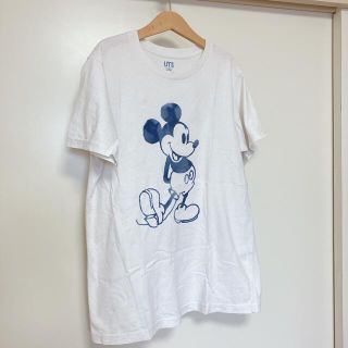 ユニクロ(UNIQLO)のUNIQLO ミッキー　Tシャツ　KISS(Tシャツ/カットソー)