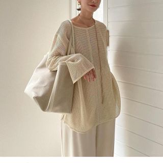 クラネ(CLANE)のメッシュトップス　クラネ　新品タグ付(その他)