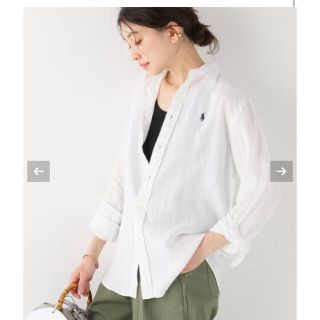 ポロラルフローレン(POLO RALPH LAUREN)のラルフローレン　RELAXED FIT ASA シャツ　リネンシャツ(シャツ/ブラウス(長袖/七分))