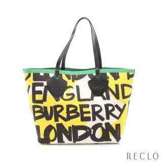 バーバリー(BURBERRY)のバーバリー ジャイアント リバーシブルトート ショルダーバッグ トートバッグ(トートバッグ)