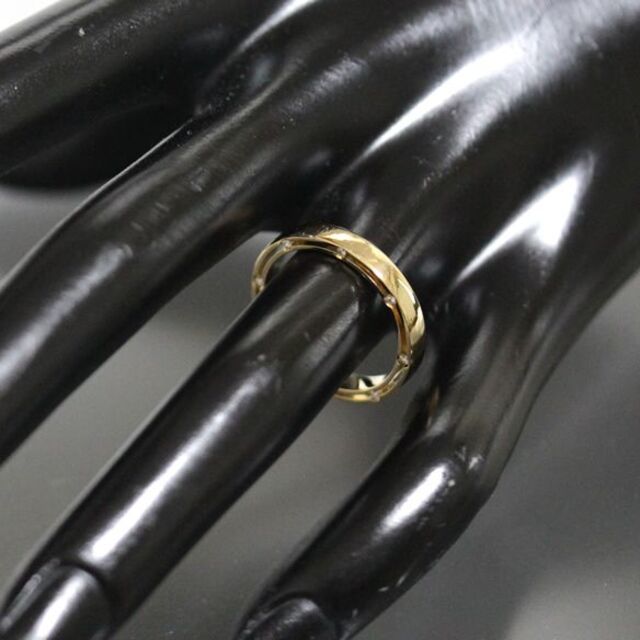 Damiani(ダミアーニ)のダミアーニ DAMIANI ダイヤ 16P リング D-SIDE 17号 K18 メンズのアクセサリー(リング(指輪))の商品写真
