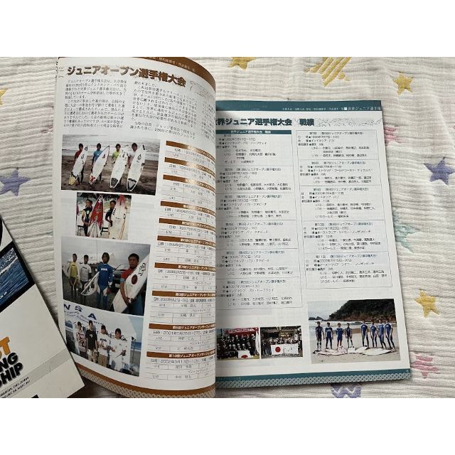 Hurley(ハーレー)の日本サーフィン連盟　イヤーズブック　サーフィン雑誌　サーフィン大会ルール　非売品 スポーツ/アウトドアのスポーツ/アウトドア その他(サーフィン)の商品写真