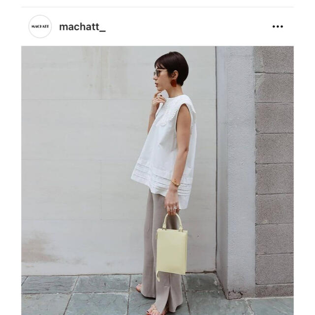 即完売♡machatt  マチャット　レースカラーブラウス