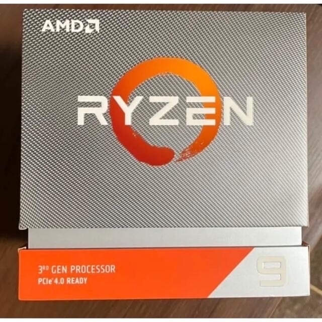 美品 AMD Ryzen 9 3900X 付属品クーラー未使用　日本国内正規品