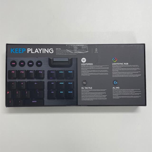 Logitech  G915 TKL Tactile US配列 Open box スマホ/家電/カメラのPC/タブレット(PC周辺機器)の商品写真