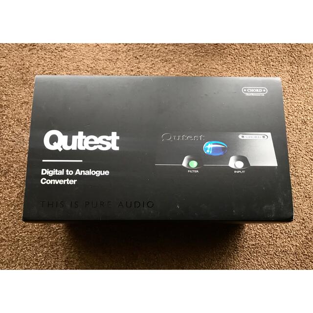 値下げ不可 並行輸入新品 アンプ Chord Qutest 保証2年間 送料無料