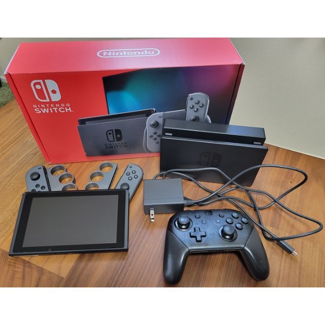 NintendoSwitch 本体　SDカード\u0026コントローラー付き