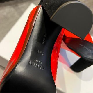 新品 CELINEミュール セリーヌサンダル 36.5 kanfa720.com