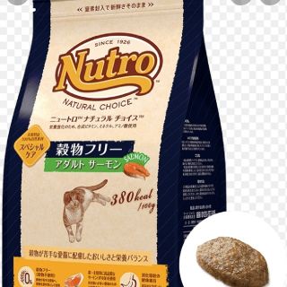 ニュートロ　ナチュラルチョイス猫　穀物フリー　アダルトサーモン2kg(ペットフード)