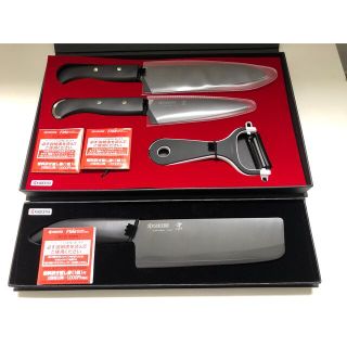 京セラ 日本製セラミック包丁セット 無料研ぎ直し券3枚付き