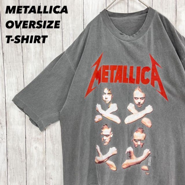 ヴィンテージシングルステッチMETALLICAメタリカ ブート プリントT