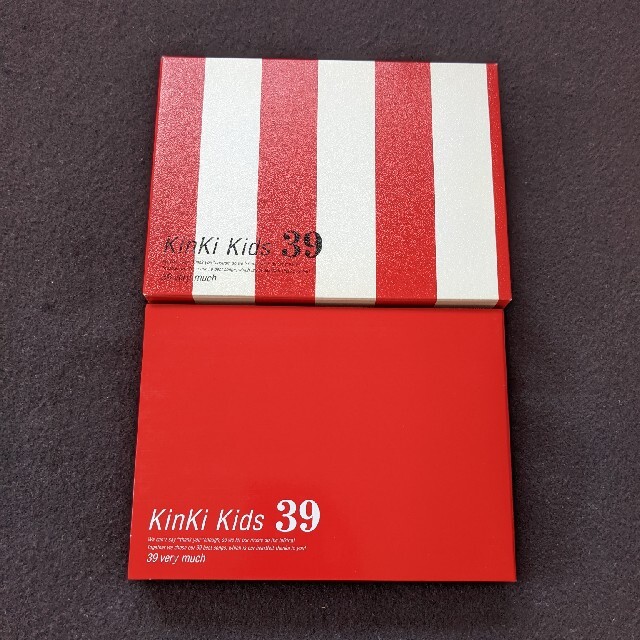 KinKi Kids　ベストアルバム　39 初回限定盤　DVD 堂本光一　堂本剛