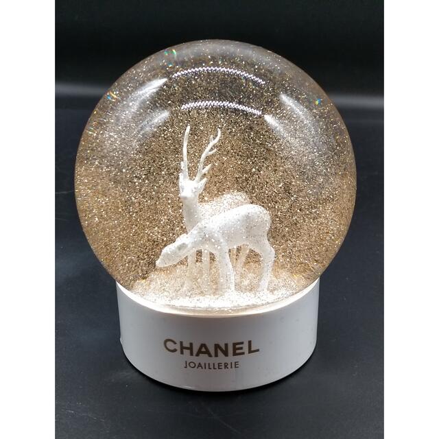 新品】シャネル スノードーム 鹿 ☆CHANEL 新品】シャネル スノードーム 鹿 ☆CHANEL
