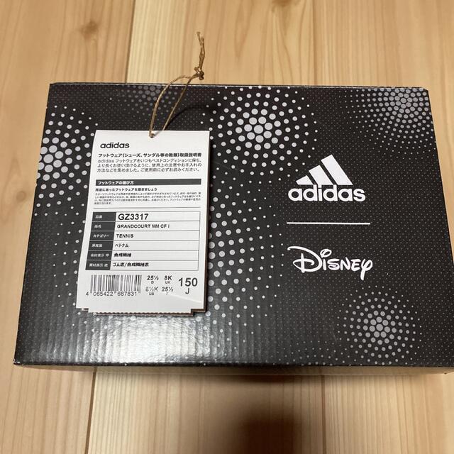 adidas(アディダス)のadidas アディダス×Disneyコラボ　GRANDCOURT MM CF キッズ/ベビー/マタニティのキッズ靴/シューズ(15cm~)(スニーカー)の商品写真