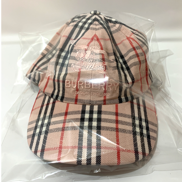 Supreme Burberry Denim 6-Panel Pink Supreme Burberry Denim 6-Panel Pink