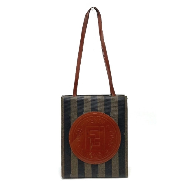 FENDI - フェンディ FENDI FFロゴ ペカン トート 肩掛け ショルダー