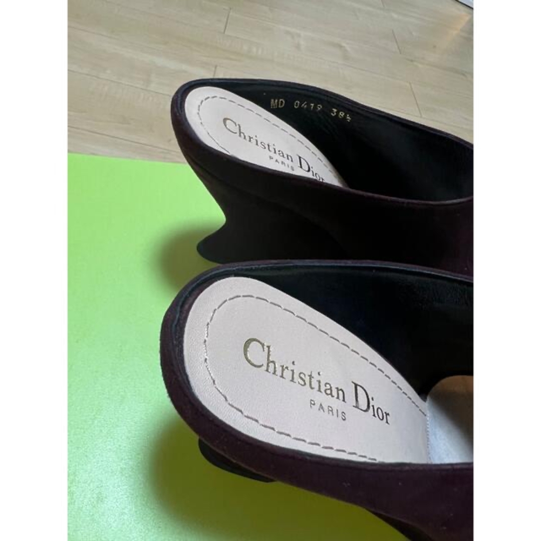 Christian Dior(クリスチャンディオール)のChristian Dior wedge heels 定価108,900 レディースの靴/シューズ(ハイヒール/パンプス)の商品写真