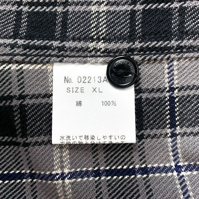 02213AH13 ヒステリックグラマー 22SS ワークシャツ 長袖 XL 6