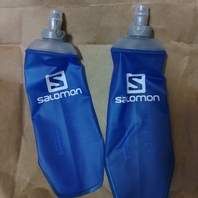 SALOMON(サロモン)の[使用済み]サロモン アクティブスキン8 (新品未使用ソフトフラスク付) スポーツ/アウトドアのランニング(その他)の商品写真