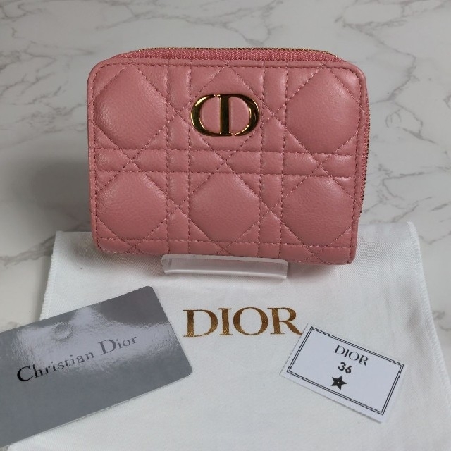 Christian Dior - Christina Dior　カナージュ　二つ折り財布