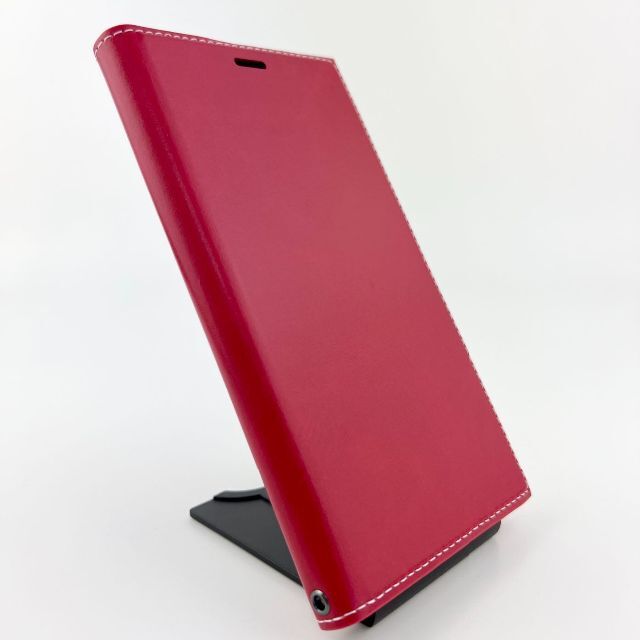 【新品/限定】iPhoneXS Max 手帳型ケース レッド スマホ/家電/カメラのスマホアクセサリー(iPhoneケース)の商品写真