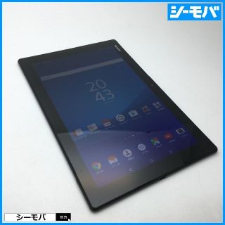 ソニー(SONY)のR785 SIMフリーXperia Z4 Tablet SOT31黒中古(タブレット)