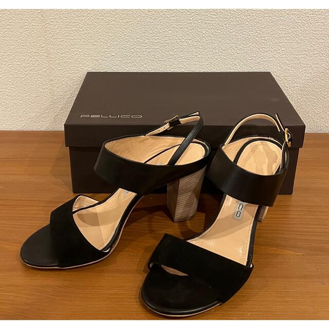PELLICO(ペリーコ)のPELLICO  サンダル  37.5サイズ　2.3度着用の美品 レディースの靴/シューズ(サンダル)の商品写真