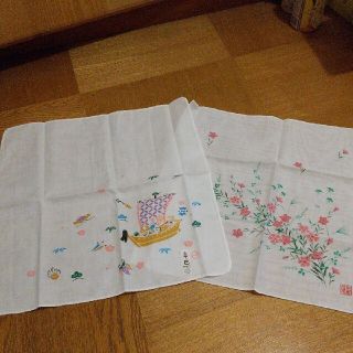 ふきん  綿  ２枚セット(収納/キッチン雑貨)