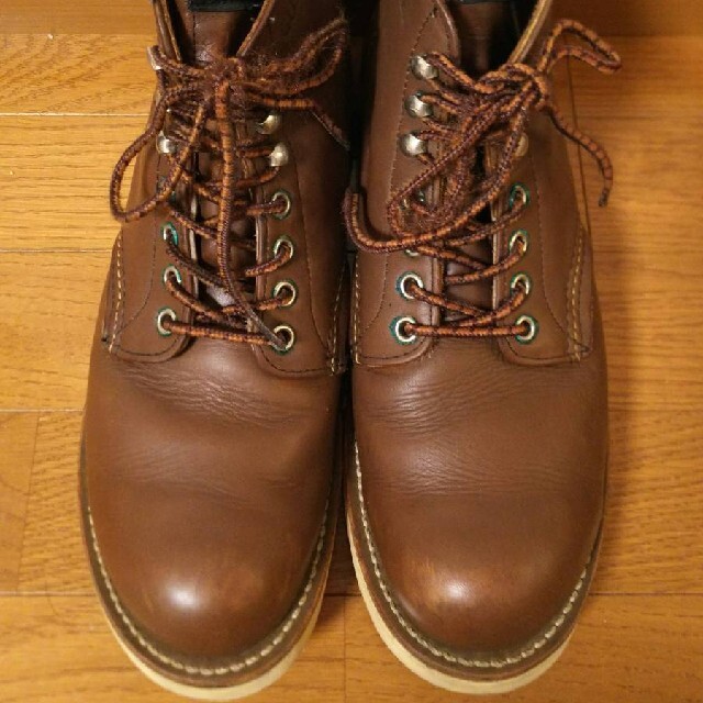 REDWING(レッドウィング)のSTUSSYレッドウイング焦茶レッドウィングredwingブラウン27cmブーツ メンズの靴/シューズ(ブーツ)の商品写真