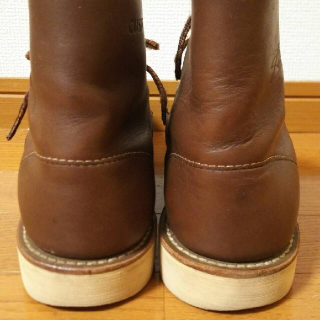 REDWING - STUSSYレッドウイング焦茶レッドウィングredwing REDWING - STUSSYレッドウイング焦茶レッドウィングredwing