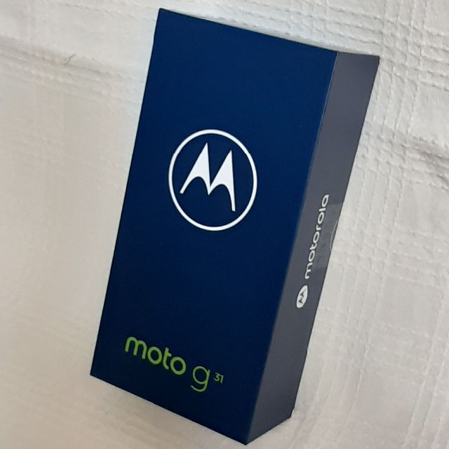 MC3B8モトローラ moto g31 ベイビーブルー SIMフリー